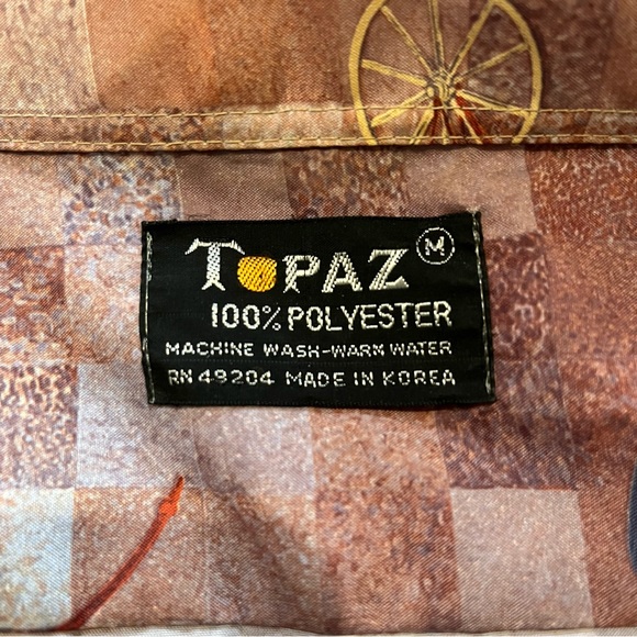 Vintage 70s Topaz Mens Shirt - Picture 5 of 5